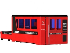 Metal SS CS Enclosed Fiber Laser Cutting Machine 2000w 3000w 6000w