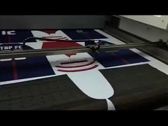 Fabric Digital Printing Intelligent CO2 Laser Cutting Machine 150watt